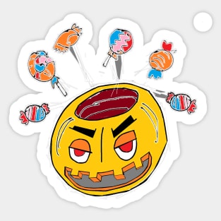 TABCxon #011 Hallo Halloween Pumpkin N Candy Sticker